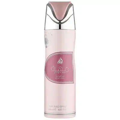 Lattafa Mohra Silky Rose Deodorant - 200 ML - for Women