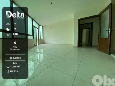 Apartment with terrace for Sale in Bchamoun, Aley