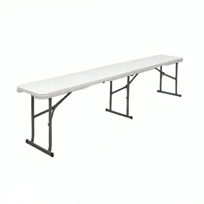 Foldable Plastic Table/Bench - طاولة/مقعد بلاستيكي قابل للطي