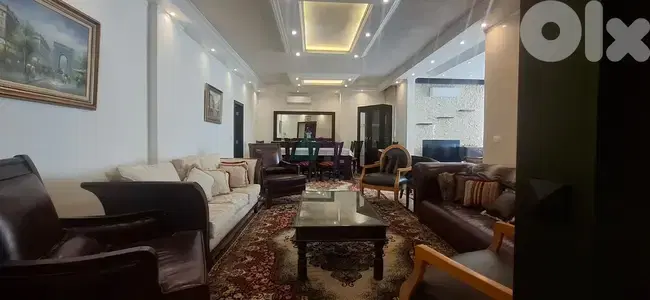 Spacious Furnished apartment+Sea view 4sale in Zouk mosbeh - ذوق مصبح