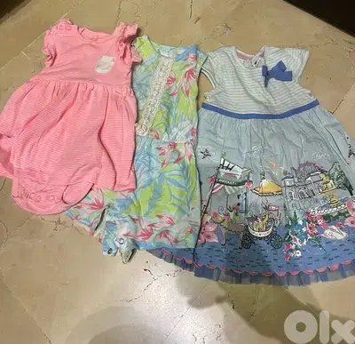 Monsoon and Carter’s 3 dresses