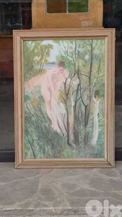 لوحة رسم زيتي