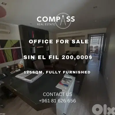 OFFICE FOR SALE SIN EL FIL