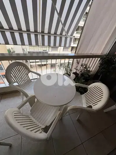 Outdoor Chairs and Table Set