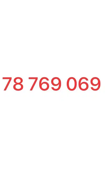 78 769 069 for sale!!