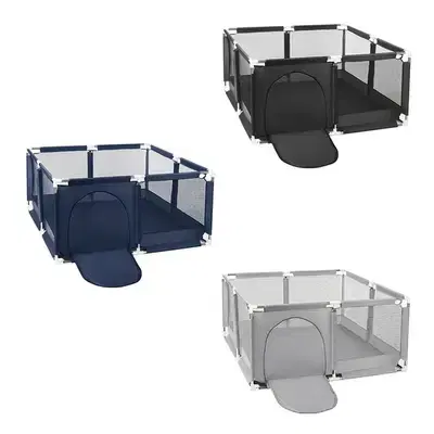 Large Portable Kids Safety Playpen with 30 Balls -حاجز لعب آمن للأطفال