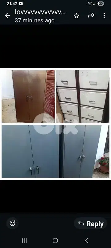 خزنات إيطالي حديد شبه جديد