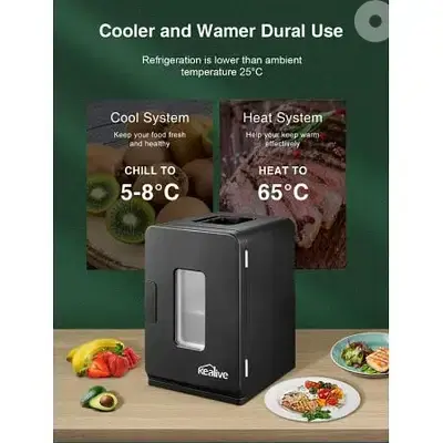 Kealive YT-A-15X Mini Thermoelectric Cooler & Warmer For Home & Car 15