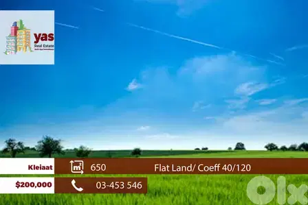 Kleiaat 650m2 | Residential Land | Flat | Unlockable Sea View | WA