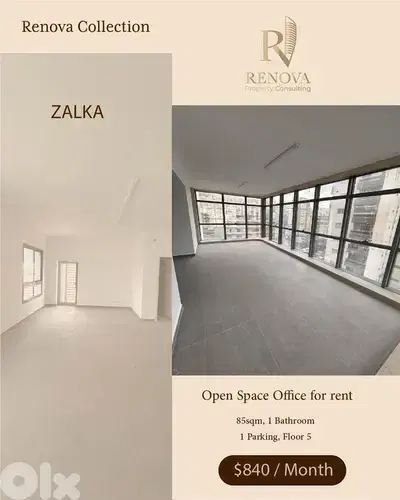 Prime Location office for rent in Zalka