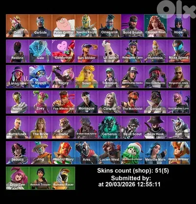 fortnite account