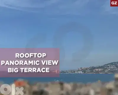 panoramic sea and mountain view, Ghadir, Keserouan/غدير REF#GZ135596