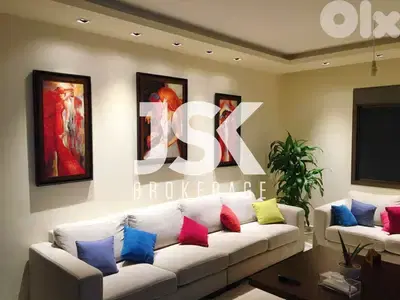 L21121 - Furnished 3 Bedroom Apartment With Terrace For Sale in Fanar