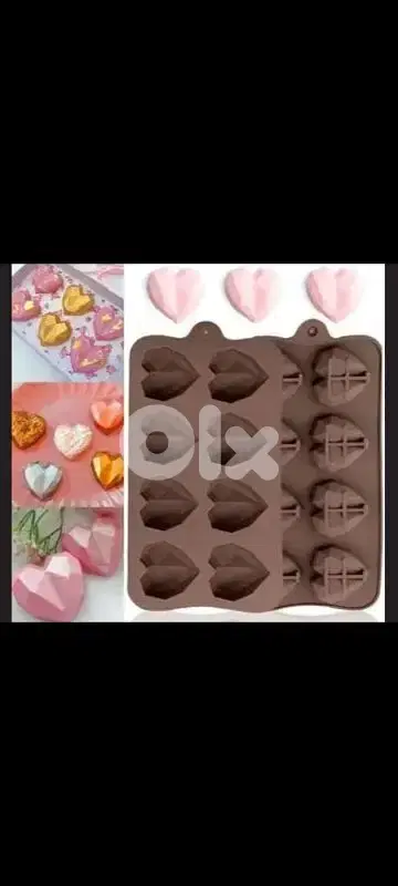 silicone chocolate molds