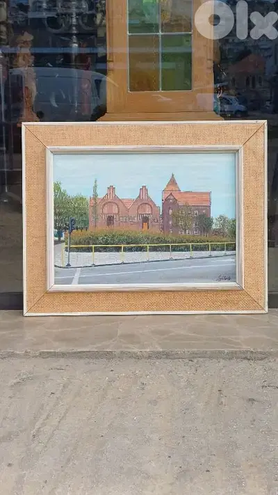 لوحة رسم زيتي اوروبية