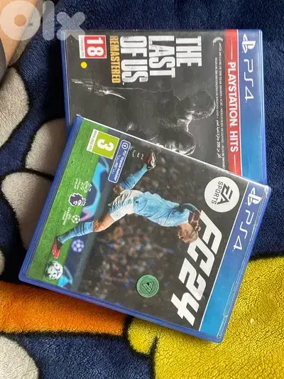fc24 and the last of us remastered