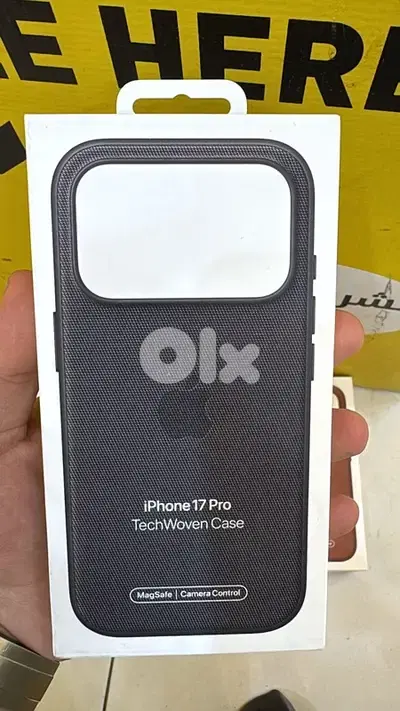 Apple Techwoven Case 17 pro Black