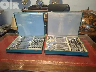 Louis xv ercuis french cutlery set 74 pieces