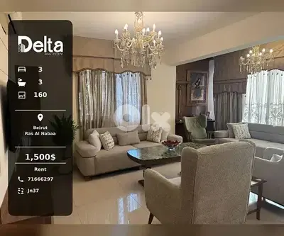 Apartment for rent in Ras al nabaa, beirut Apartment for rent in Ras al nabaa, beirut