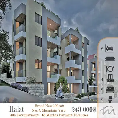 Halat | 40% DOWNPAYMENT, 18 MONTHS PAYMENT FACILITIES | Open Sea View