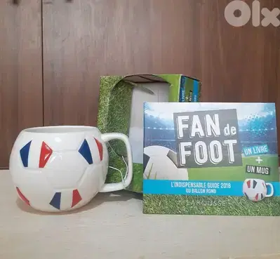 Football Mug + booklet.