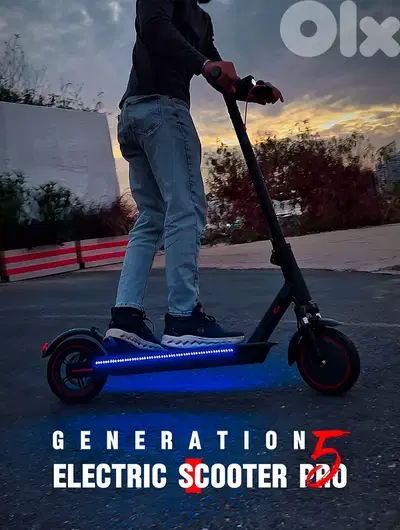 SLIGHTLY USED ELECTRIC SCOOTER