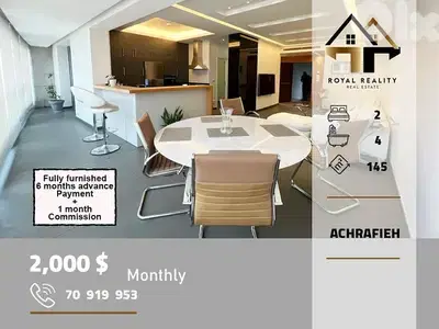 apartments for rent in Achrafieh Beirut شقق للايجار في الاشرفية بيروت