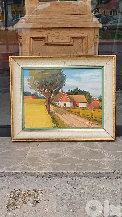 لوحة رسم زيتي اوروبية