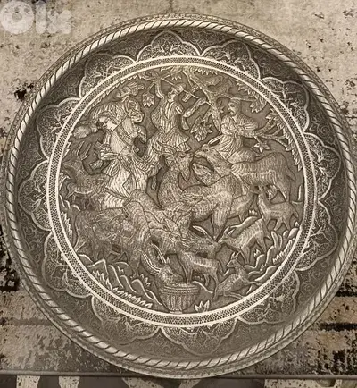 صحن نحاس اصفهاني ٤٠ سم