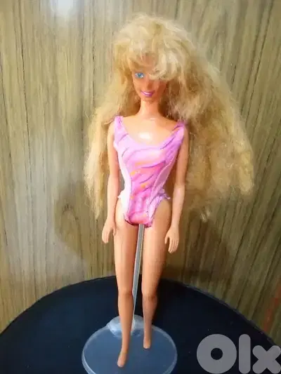 WET 'N WILD Barbie Mattel 1989 rare great doll special hair 2 tones=45