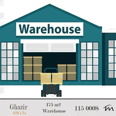 Ghazir | 175m² Warehouse | 2 Floors | Catchy Investment | City Depot