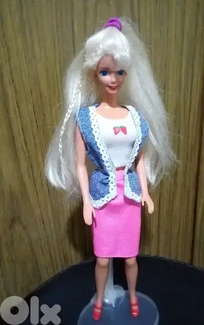 SHOPPIN FUN Barbie was with Kelly Set rare Mattel95 wearing great doll