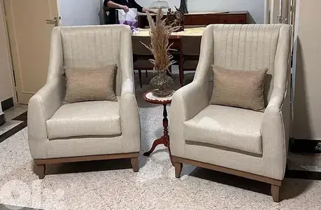 living room rarely used like new with wood