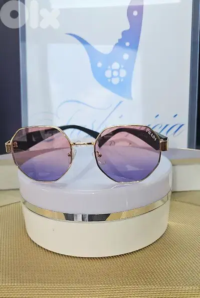 Prada Gradient violet sunglasses