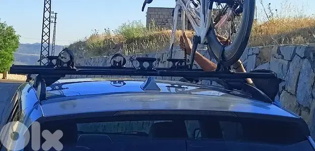 Bicycle car rooftop carrier