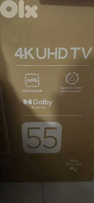 TCL GOOGLE TV 55 INCH SMART TV ANDROID 4K