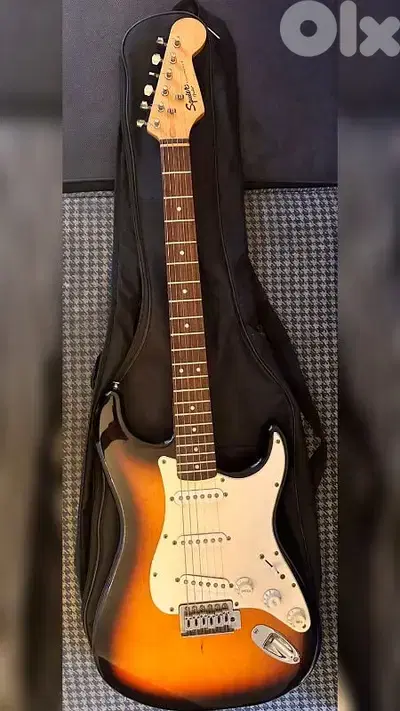 Squier fender electric guitar