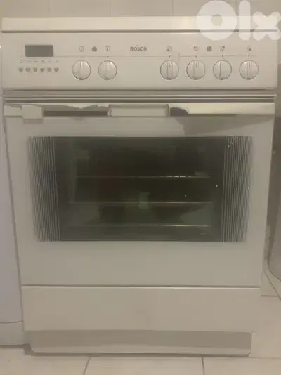 Bosch Electric Hob & Oven – Made in Europe  موقد وفرن كهربائي