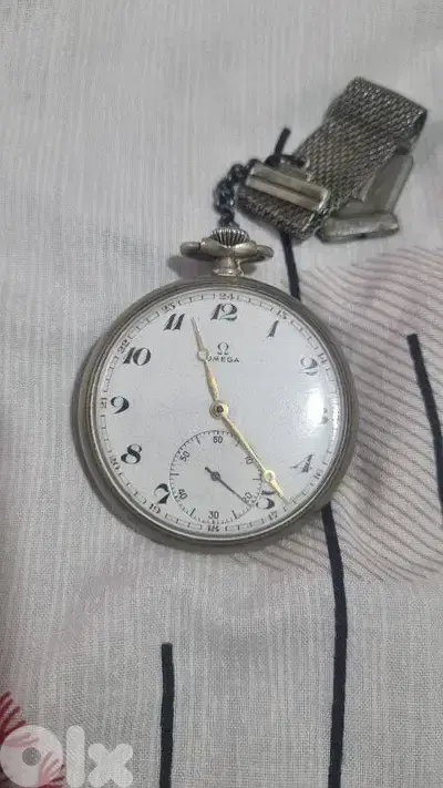 Antique OMEGA Pocket Watch - 100 Years Old - Swiss Limited Edition