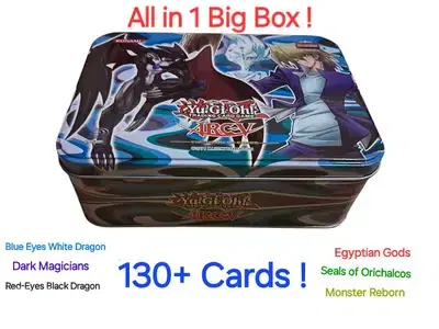Yu-Gi-Oh! Super Tin of more than 130 Cards !