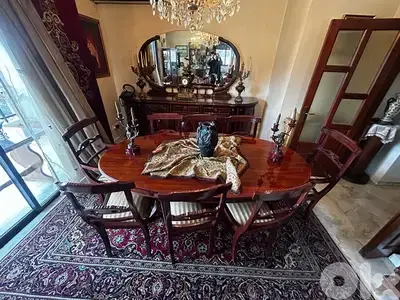 dining table and dressing