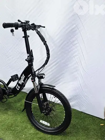 Electric foldable city bike