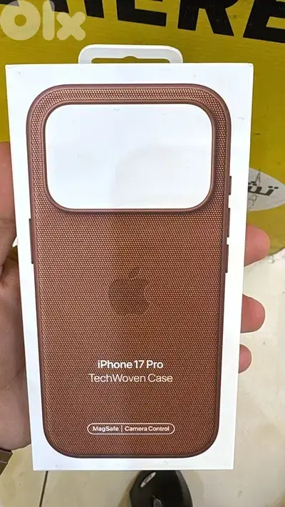Apple Techwoven Case 17 pro Sienna