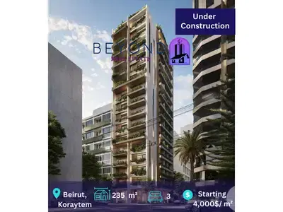 Under construction Apartments for Sale in Koraytem شقق للبيع في قريطم Under construction Apartments for Sale in Koraytem شقق للبيع في قريطم