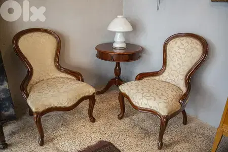 2 antique louis Phillipe chairs