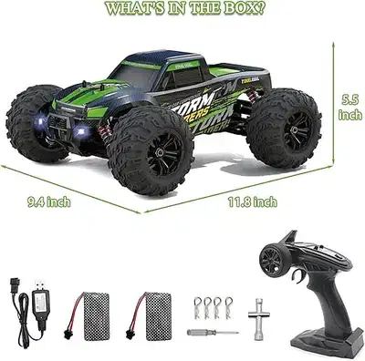 High Speed RC Cars 40KPH for Adults, 1:16 Scale Remote Control Car, 4W