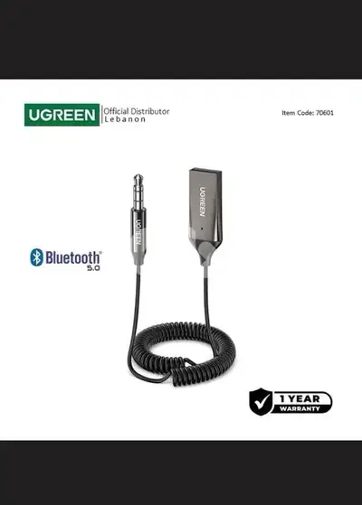 Car Bluetooth Audio Receiver – HD Wireless Music Streaming