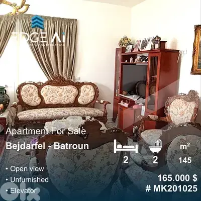 Apartment for Sale | Bejdarfel – Batroun  Ref: #MK201025