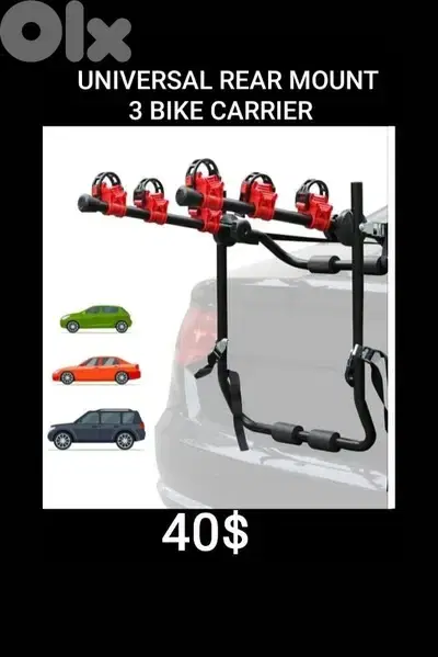 porte velo/ bike rack  3 bicycles capacity (brand new)