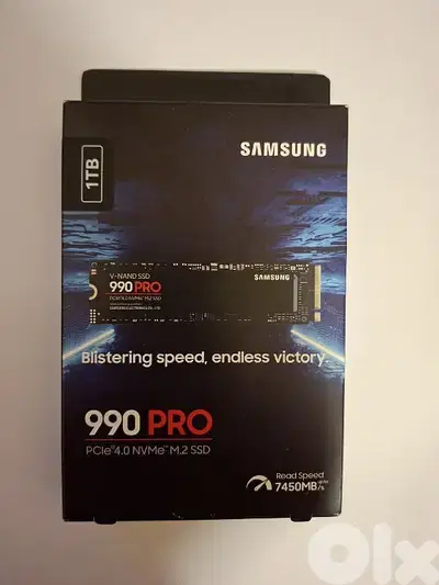 NVME 1 TB SAMSUNG 990 PRO 7450MB SPEED